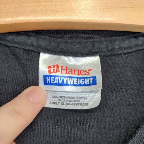 Hanes Heavyweight Men's Bon Jovi Lost Highway T-Shirt Black XL Rock Band - Picture 10 of 13